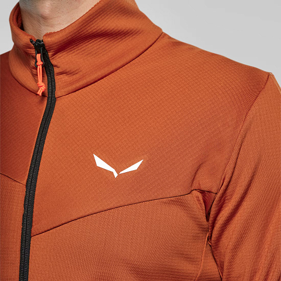 Куртка мужская Salewa Puez Cammino Pl Bombay Brown - Фото 5 большая