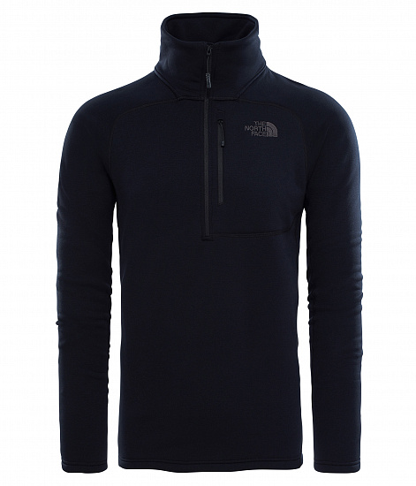 Пулон мужской The North Face Flux 2 Power Stretch Fleece 1/4 Zip TNF Black - Фото 1 большая