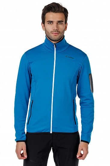 Куртка мужская Loffler Strechfleece Син. - Фото 5 большая