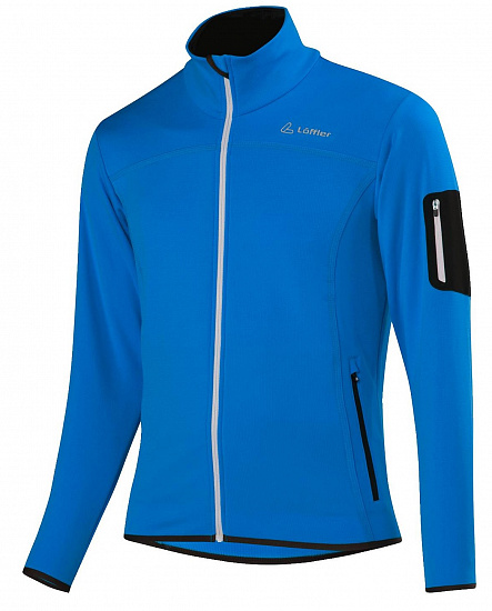Куртка мужская Loffler Strechfleece Син. - Фото 1 большая