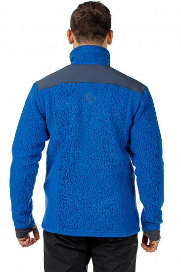 Куртка мужская Norrona Trollveggen Thermal Pro Olympian Blue - Фото 5 большая