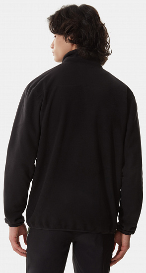 Куртка мужская The North Face 100 Glacier 1/4 Zip Black - Фото 9 большая