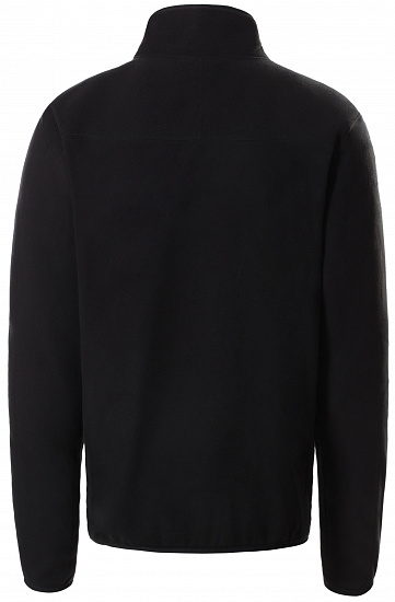 Куртка мужская The North Face 100 Glacier 1/4 Zip Black - Фото 10 большая