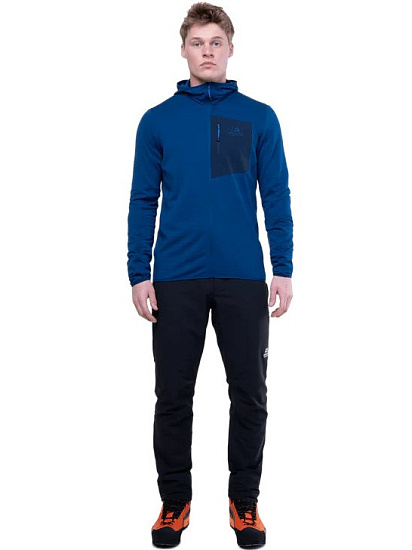 Куртка мужская Mountain Equipment Lumiko Hooded Admiral/Cosmos - Фото 2 большая