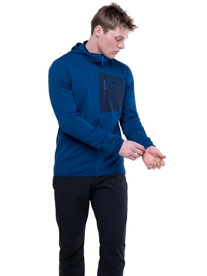 Куртка мужская Mountain Equipment Lumiko Hooded Admiral/Cosmos - Фото 4 большая