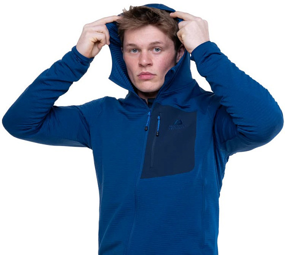 Куртка мужская Mountain Equipment Lumiko Hooded Admiral/Cosmos - Фото 5 большая