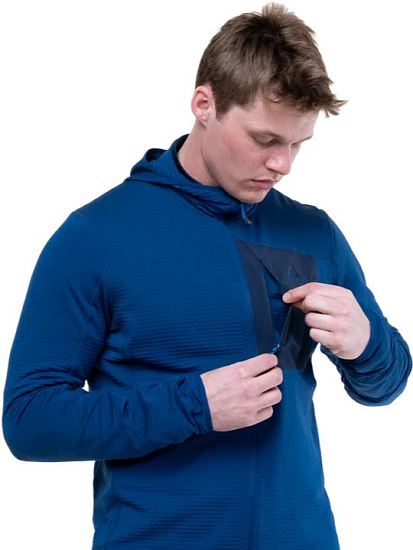 Куртка мужская Mountain Equipment Lumiko Hooded Admiral/Cosmos - Фото 6 большая