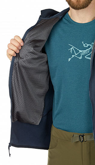 Куртка мужская Arcteryx Kyanite Hoody Cobalt Moon - Фото 5 большая