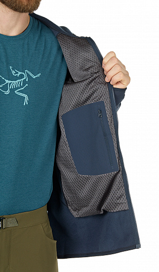 Куртка мужская Arcteryx Kyanite Hoody Cobalt Moon - Фото 6 большая