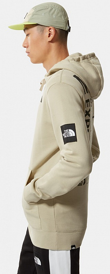 Толстовка мужская The North Face Galahm Graphic Hoodie Gravel - Фото 7 большая