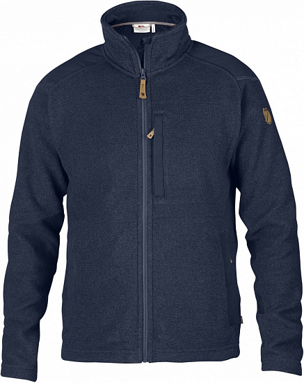 Куртка мужская Fjallraven Buck Fleece Dark Navy - Фото 1 большая