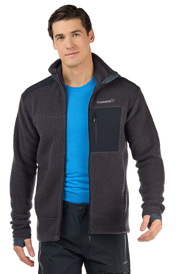 Куртка мужская Norrona Trollveggen Thermal Pro Phantom - Фото 6 большая