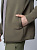 Куртка мужская Kailas Stand Collar Fleece Deep Moss Green - Фото 7 малая