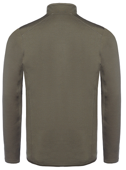 Куртка мужская Kailas Stand Collar Fleece Deep Moss Green - Фото 2 большая