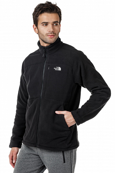 Куртка мужская The North Face 200 Shadow Full Zip Black - Фото 6 большая