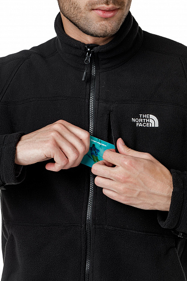 Куртка мужская The North Face 200 Shadow Full Zip Black - Фото 4 большая