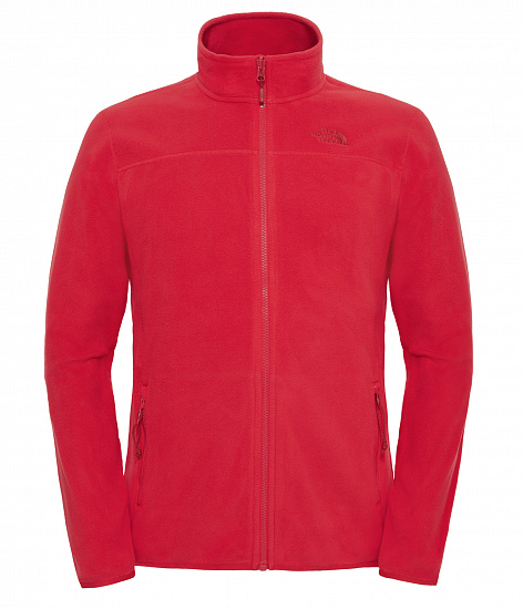 Куртка мужская The North Face 100 Glacier Full Zip TNF Red - Фото 1 большая