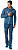 Куртка мужская Ortovox Fleece Grid Night Blue - Фото 2 малая