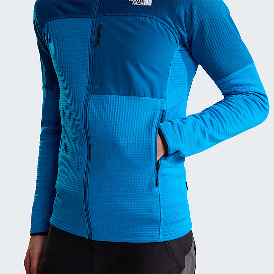 Куртка мужская The North Face Polartec Powergrid Stormgap Skyline Blue/Adriatic Blue - Фото 10 большая