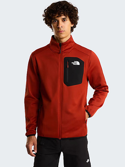 Куртка мужская The North Face Crest Full Zip Iron Clay/Tnf Black - Фото 3 большая