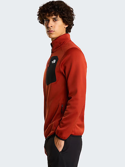 Куртка мужская The North Face Crest Full Zip Iron Clay/Tnf Black - Фото 5 большая