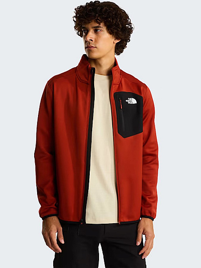 Куртка мужская The North Face Crest Full Zip Iron Clay/Tnf Black - Фото 7 большая