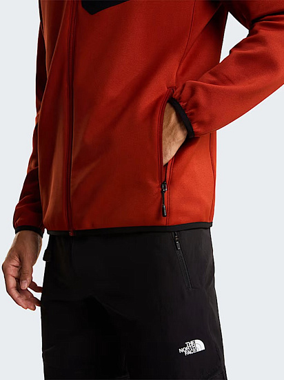 Куртка мужская The North Face Crest Full Zip Iron Clay/Tnf Black - Фото 10 большая