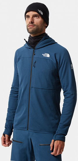 Куртка мужская The North Face Summit L2 Futurefleece Full Zip Blue Wing Teal - Фото 8 большая