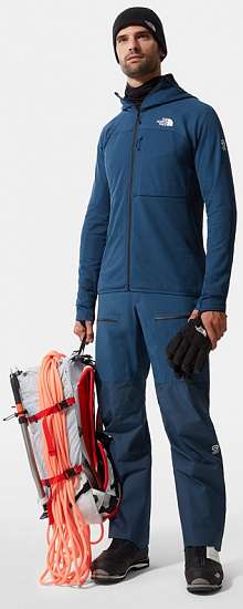 Куртка мужская The North Face Summit L2 Futurefleece Full Zip Blue Wing Teal - Фото 9 большая