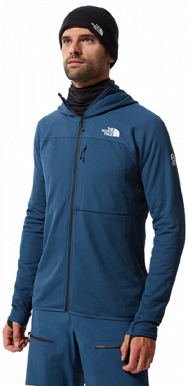 Куртка мужская The North Face Summit L2 Futurefleece Full Zip Blue Wing Teal - Фото 11 большая