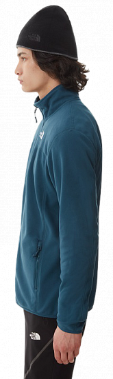 Куртка мужская The North Face 100 Glacier Full Zip Monterey Blue - Фото 5 большая