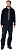 Куртка мужская The North Face 200 Shadow Full Zip TNF Black - Фото 3 малая