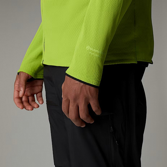 Куртка мужская The North Face Summit Futurefleece FZ Hoodie Meadow Grass - Фото 11 большая