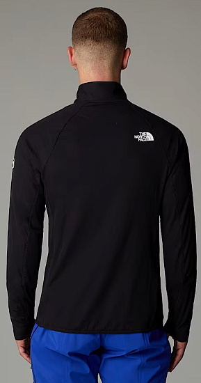 Куртка мужская The North Face Summit Futurefleece LT 1/2 Zip Tnf Black/Npf - Фото 3 большая