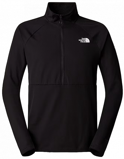 Куртка мужская The North Face Summit Futurefleece LT 1/2 Zip Tnf Black/Npf - Фото 1 большая