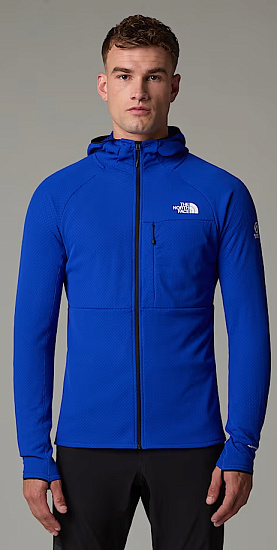 Куртка мужская The North Face Summit Futurefleece FZ Hoodie Tnf Blue/Npf - Фото 2 большая
