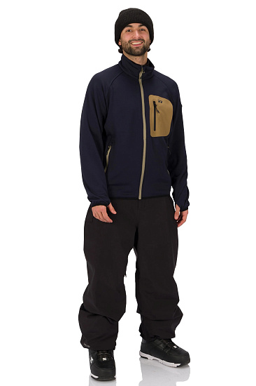 Куртка флисовая мужская Rehall Danzel-R Dark Navy - Фото 4 большая