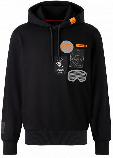 Худи мужское Bogner Fire + Ice Covell Black - Фото 1 большая