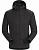Куртка мужская Arcteryx Covert Hoody Black Heather - Фото 1 малая