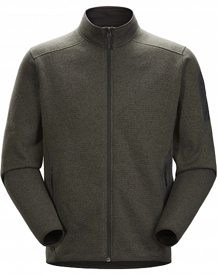 Куртка мужская Arcteryx Covert Cardigan Moonshadow Heather - Фото 1 большая