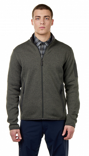 Куртка мужская Arcteryx Covert Cardigan Moonshadow Heather - Фото 3 большая