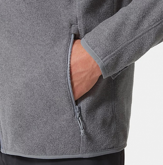 Куртка мужская The North Face 100 Glacier Full-Zip Medium Grey Heather - Фото 9 большая