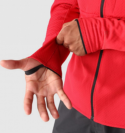 Куртка мужская The North Face Futurefleece Summit Full-Zip Red - Фото 12 большая
