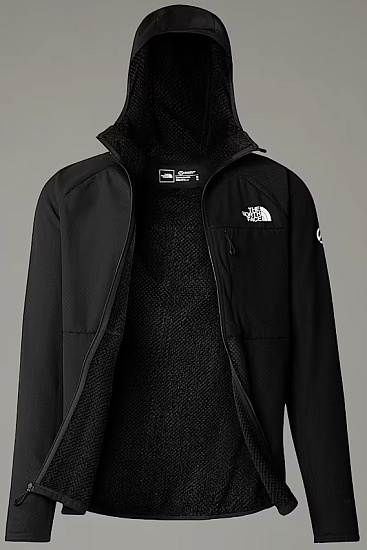 Куртка мужская The North Face Summit Futurefleece Full Zip Hoodie Tnf Black/NPF - Фото 7 большая