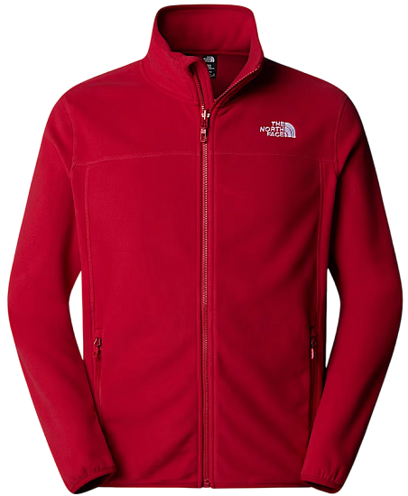 Куртка мужская The North Face 100 Glacier Full Zip Glacier Garnet Red - Фото 1 большая
