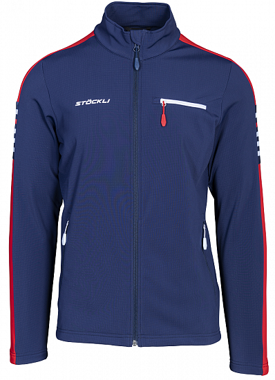 Куртка мужская Stockli Technostretch Navy/Red