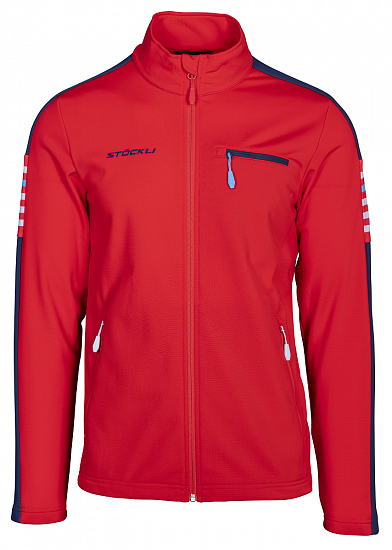 Куртка мужская Stockli Technostretch Red/Navy - Фото 1 большая