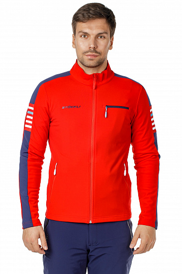 Куртка мужская Stockli Technostretch Red/Navy - Фото 3 большая