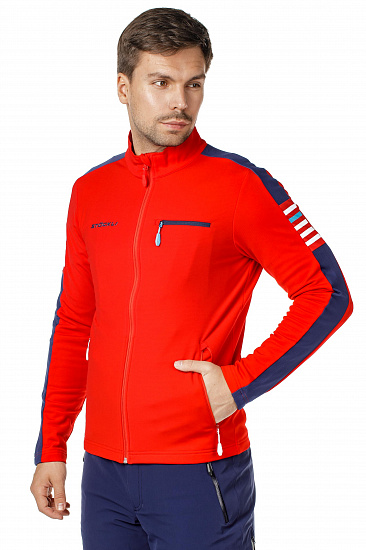 Куртка мужская Stockli Technostretch Red/Navy - Фото 4 большая