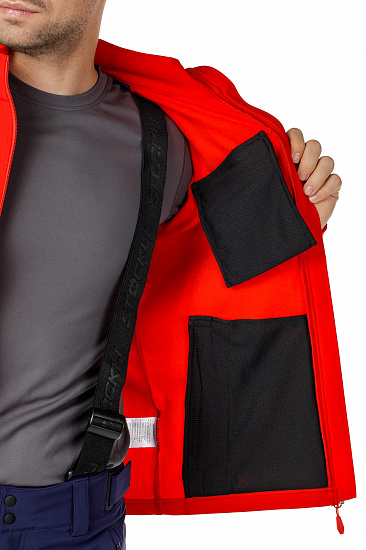 Куртка мужская Stockli Technostretch Red/Navy - Фото 6 большая